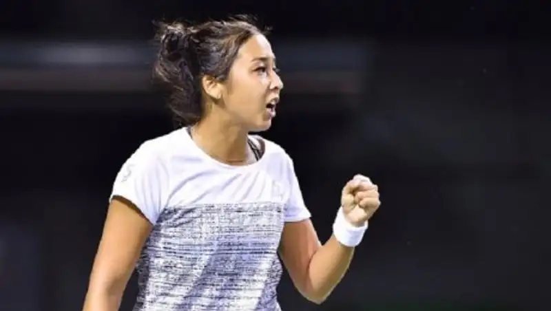 Зарина Дияс обыграла двукратную чемпионку турниров «Большого Шлема»