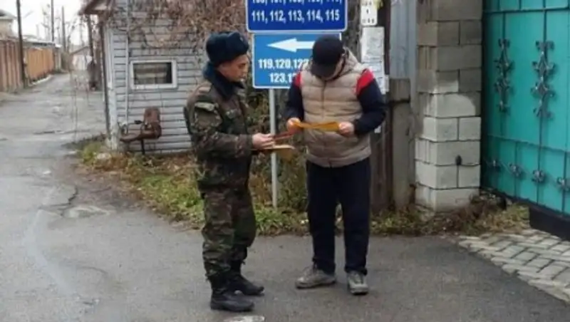 Более 10 тыс частных домов обследовали сотрудники  ДЧС Алматы