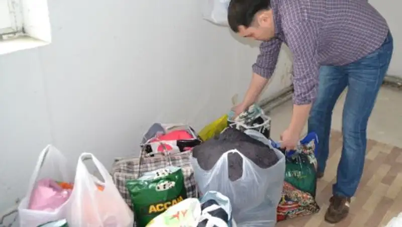 В Акмолинской области пострадавшим от паводка жителям оказывается гуманитарная помощь