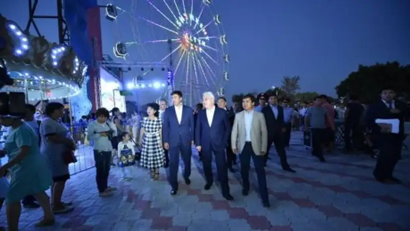 В ЮКО  торжественно открыли зону отдыха «Жайлаукол»