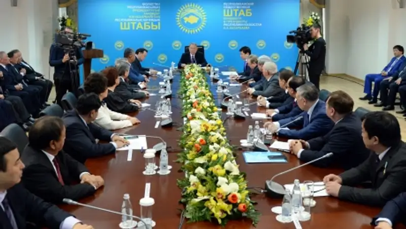 Свыше 29 тыс доверенных лиц у кандидата в президенты Казахстана Назарбаев