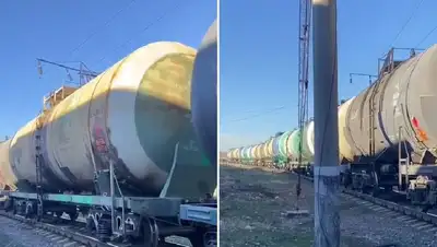 Туркестанская область, бензин, вывоз, фото - Новости Zakon.kz от 10.12.2021 17:31