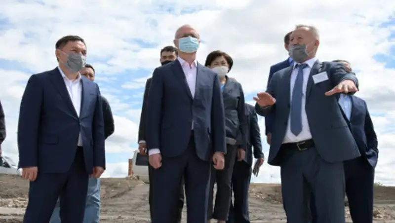 Скляр прибыл с рабочей поездкой в Акмолинскую область