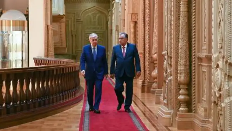 Опубликовано видео рабочего визита Токаева в Таджикистан