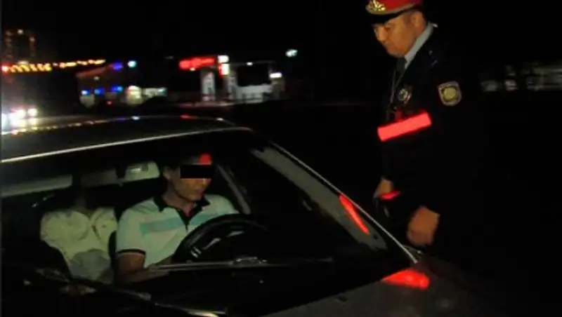 С начала года в Акмолинской области уличены в вождении без прав более 200 человек