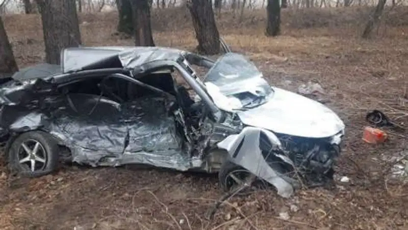 В ДТП в Алматинской области погибли 2 человека