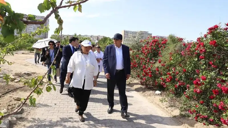 Нурлан Ногаев поручил активно применять научно-практический  подход при озеленении Актау