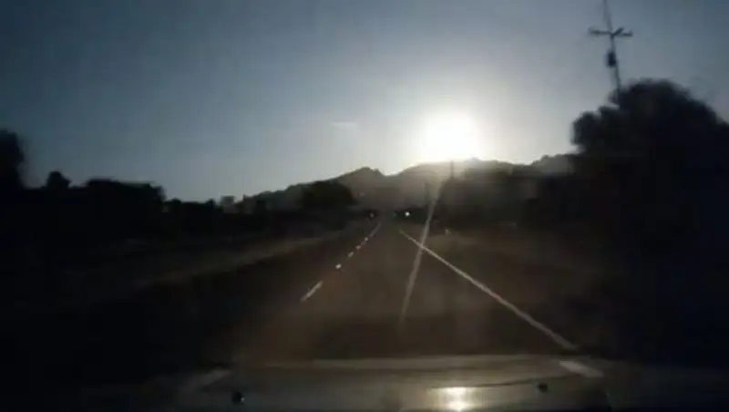 В США упал астероид