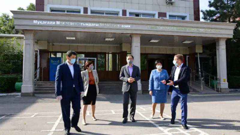 Две новые школы и школьные пристройки появились в Алматы