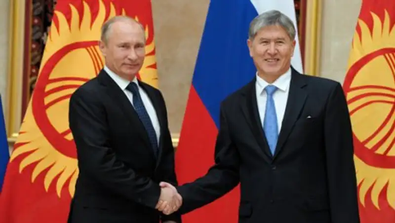 Путин о встрече с Атамбаевым: Нам всегда есть о чем поговорить