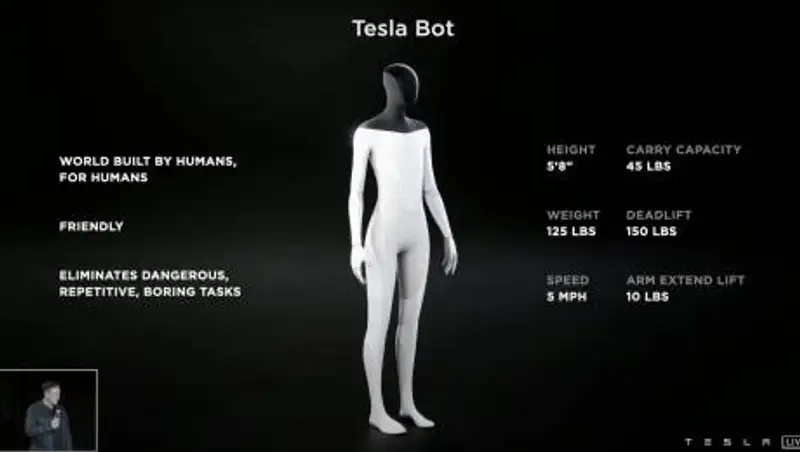 Илон Маск рассказал о создании робота-гуманоида
