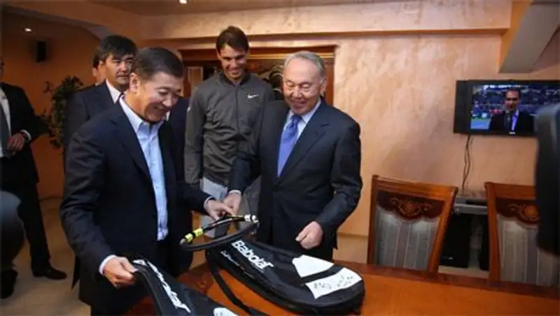 В Казахстане ведется серьезная работа по культивированию тенниса - Н.Назарбаев