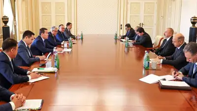 Казахстан и Азербайджан планируют довести товарооборот до миллиарда долларов, фото - Новости Zakon.kz от 22.06.2023 13:57