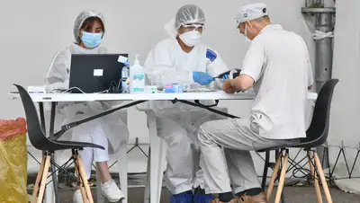 Медики, COVID-19, фото - Новости Zakon.kz от 28.11.2021 08:00