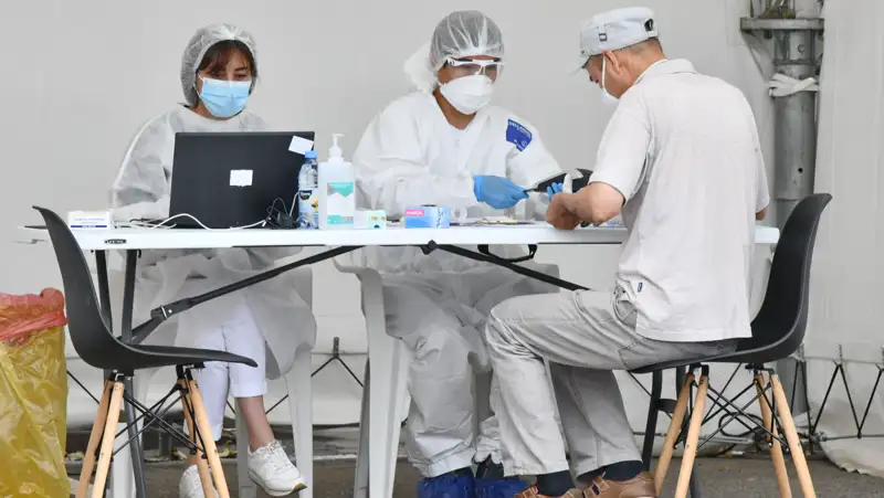 847 новых случаев заболевания КВИ зарегистрировано в Казахстане