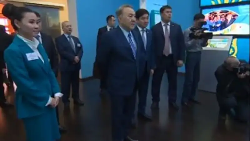 Назарбаев посетил новый музей в Алматы