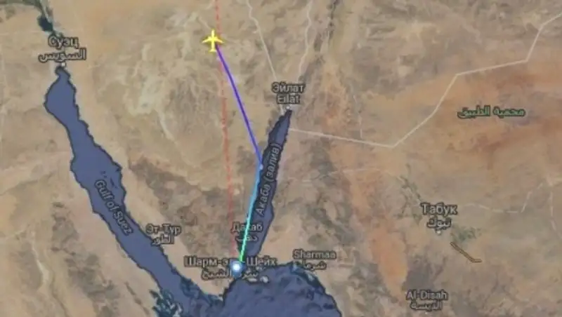 СМИ: спутник США обнаружил тепловую вспышку при падении А321 на Синае