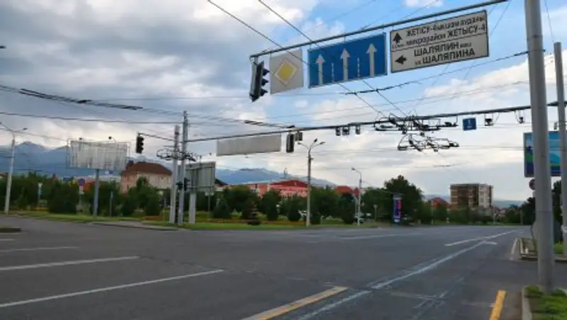 В Алматы внесены изменения в схемы дорожного движения