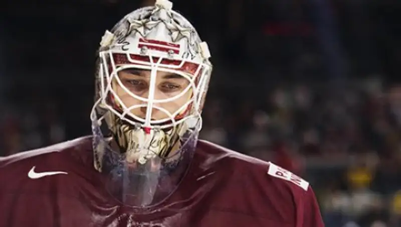 Вратарь хоккейной сборной Латвии признался в неприязни к России