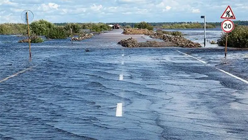 РГП «Казахавтодор» ввело ограничения в двух областях Казахстана