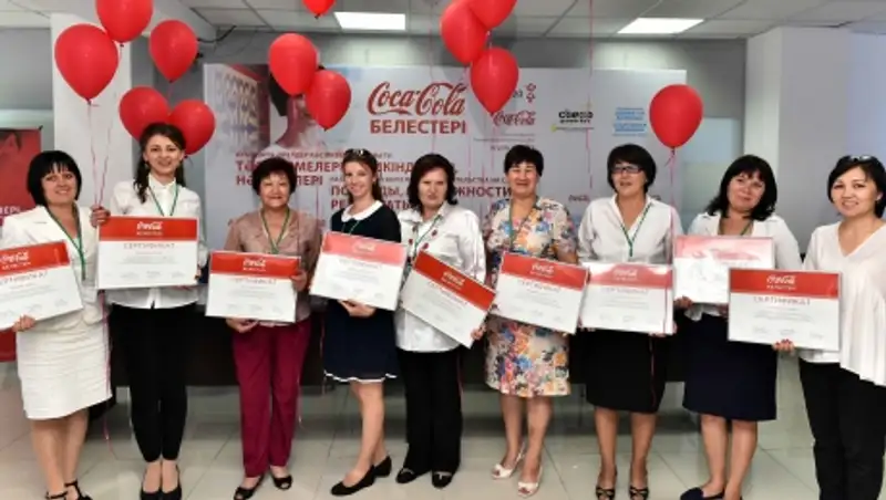 В столице чествовали победительниц уникального проекта «Coca-Cola Белестерi»