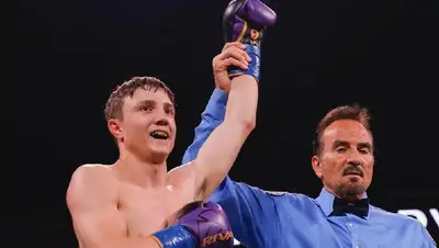 Казахстанский боксер, фото - Новости Zakon.kz от 16.10.2022 12:12