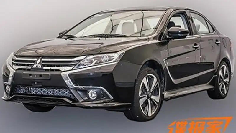 Шпионы сфотографировали обновленный Mitsubishi Lancer
