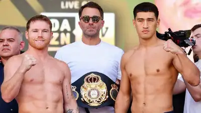 Бокс Победа Бивола , фото - Новости Zakon.kz от 08.05.2022 10:59