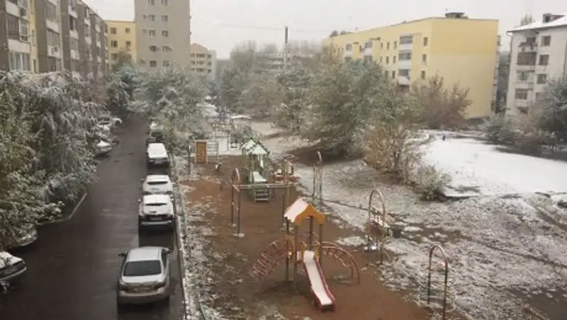 В Астане ночью пойдет снег