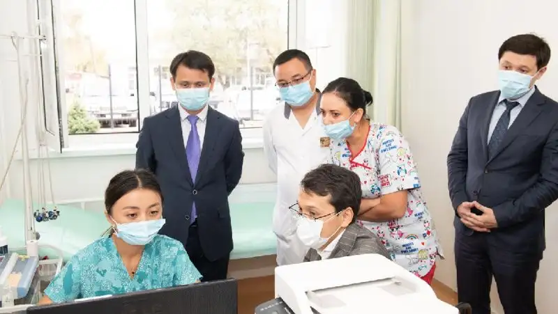 Мусин дал положительную оценку системе PACS в Коксуской райбольнице