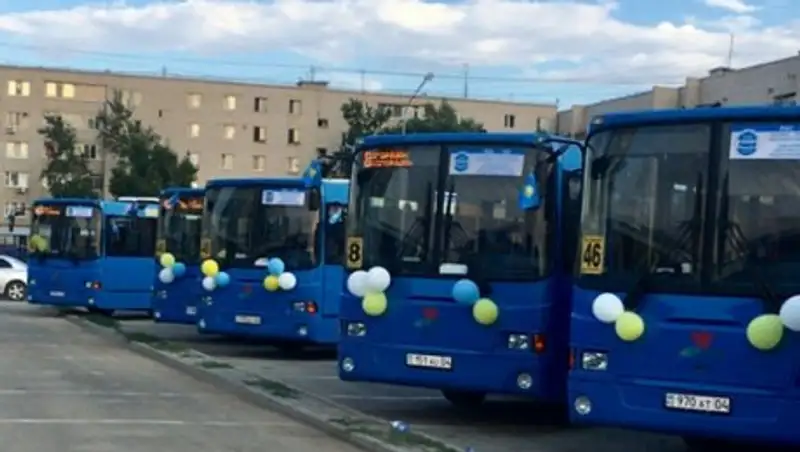 В Актобе закуплено 40 новых автобусов 