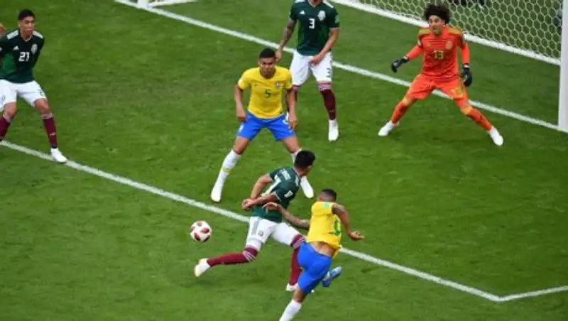 Бразилия-Мексика: счет после первого тайма 0:0