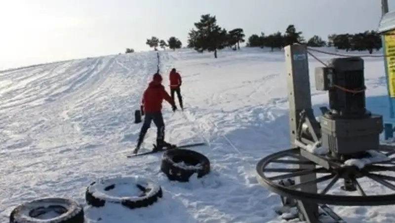Горнолыжный курорт в Баянауле не могут запустить из-за нехватки снега