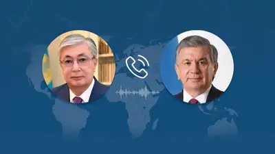 Токаев провел телефонный разговор с президентом Узбекистана Шавкатом Мирзиёевым