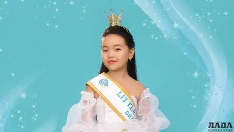 10-летняя Акмеир Али из Актау стала обладательницей Гран-при «Little Miss World -2015»