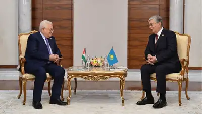 Акорда встреча Казахстан Палестина