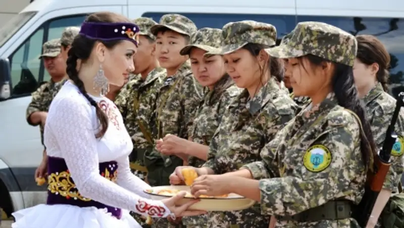 Первые представители команд начали прибывать на военно-патриотический сбор «Айбын»