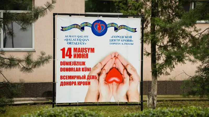 день донора, центр крови, донор крови, Алматы, фото - Новости Zakon.kz от 14.06.2022 15:16