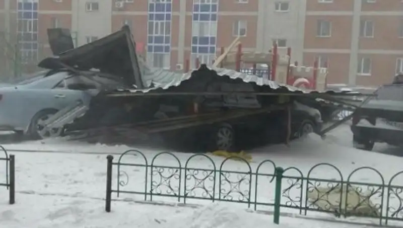 Последствия январской метели в Астане устраняют до сих пор