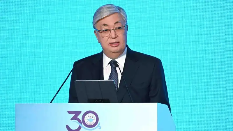 Токаев принял участие в торжественном мероприятии, посвященном 30-летию компании "Тенгизшевройл"