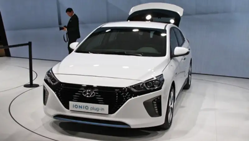 Hyundai Ioniq дебютировал на автосалоне в Женеве