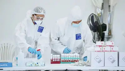 пцр-тест, фото - Новости Zakon.kz от 08.07.2022 08:55