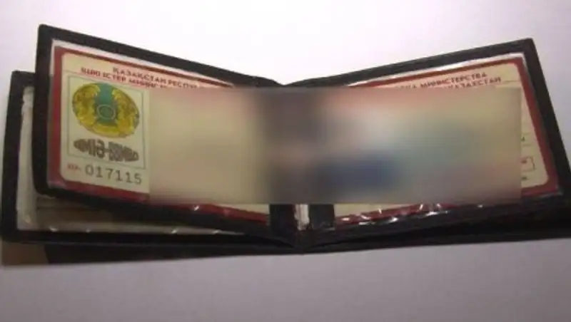 «Жалған полицей» ұсталды