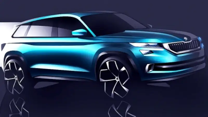 Skoda показала первые фото концепта VisionS