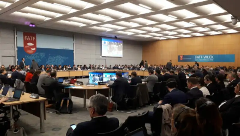 Казахстанская делегация принимает участие на пленарном заседании ФАТФ в Париже