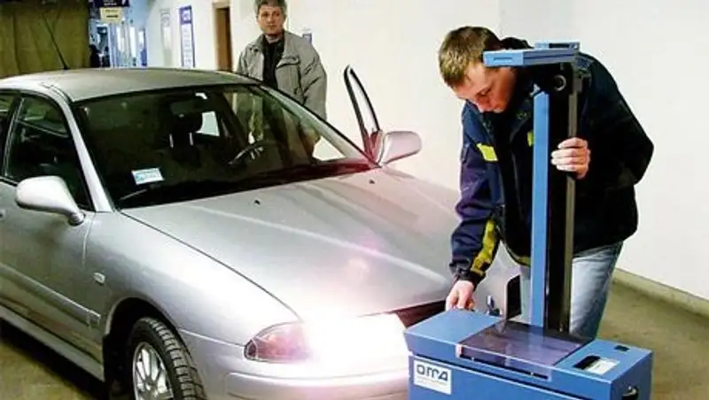 Техосмотр автомобилей в Казахстане будет делать компьютер