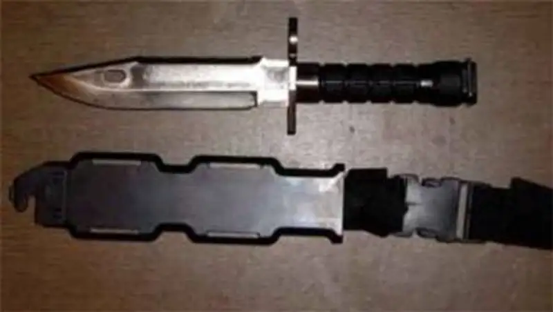 Гражданка РК пыталась вывезти из Кыргызстана 20 штык-ножей к автоматической винтовке