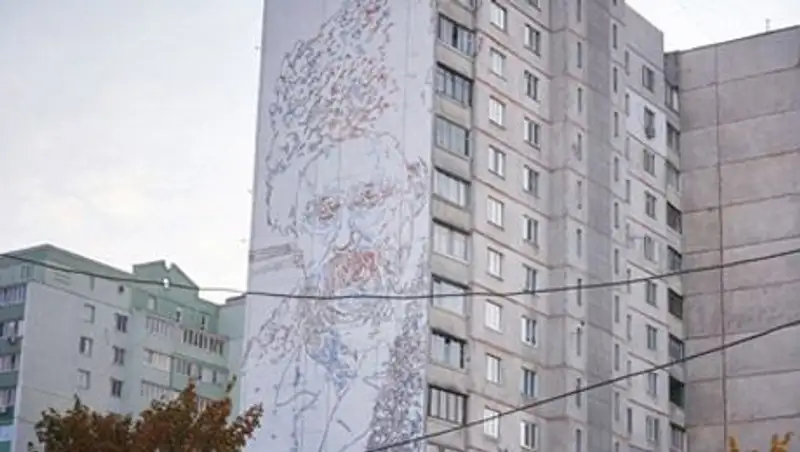 Портрет Тараса Шевченко высотой с 17-этажный дом появится в Харькове