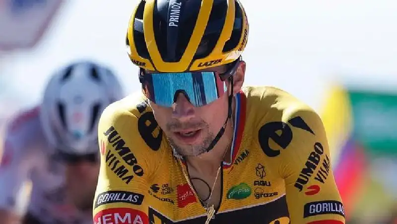 Примож Роглич не поднимется 4-й раз подряд на подиум "Вуэльты"