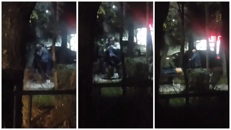 В Алматы толпа избила и ограбила мужчину